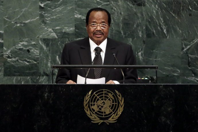 Kamerunský prezident Paul Biya. Foto – AP