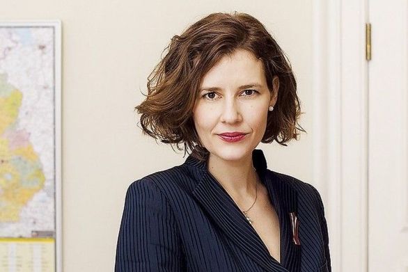 Lotyšská ministerka financií Dana Reizniece-Ozola. Foto – twitter.com/danareiznieceoz