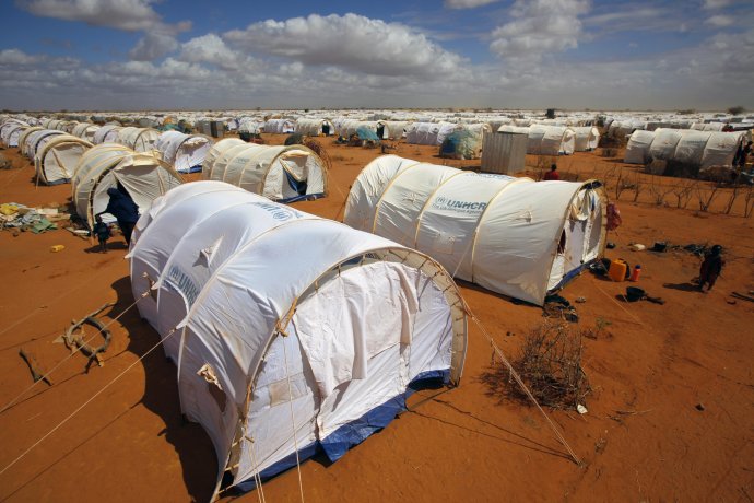 Stany v utečeneckom tábore Dadaab na severe Kene. Foto – AP