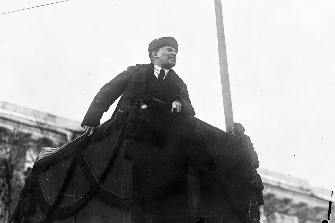 Vodca komunistickej revolúcie Vladimir Iľjič Lenin. Foto - TASR/AP