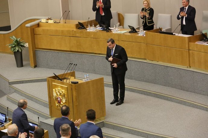 Andrej Danko v ruskej dume zažil „standing ovation“. Foto – FB Andreja Danka