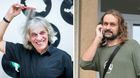 Peter Kalmus a Ľuboš Lorenz. Foto - N/Vladimír Šimíček, TASR