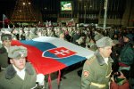 Oslavy vzniku Slovenska na Námestí SNP v Bratislave. Foto – TASR