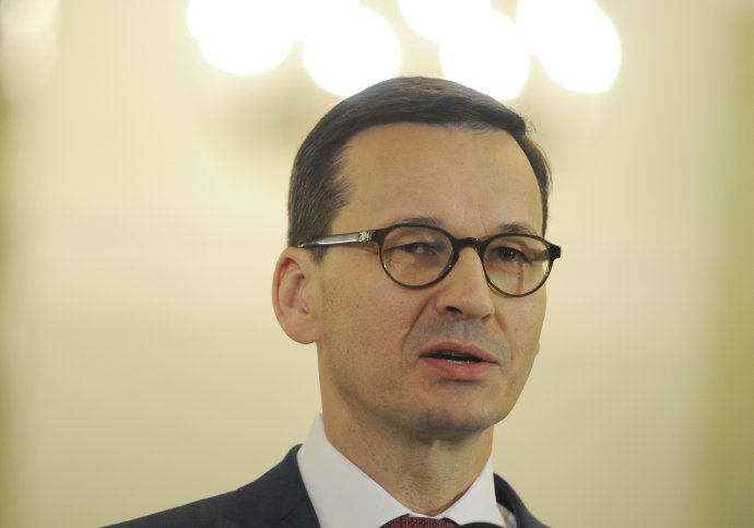 Morawiecki predstavil svoju novú vládu. Foto - TASR/AP