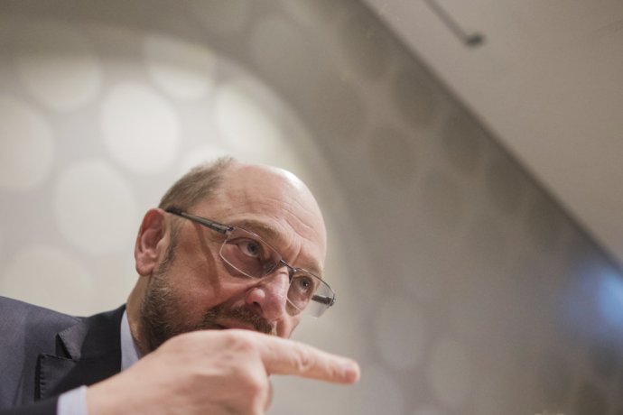 Líder nemeckých sociálnych demokratov Martin Schulz. Foto – AP
