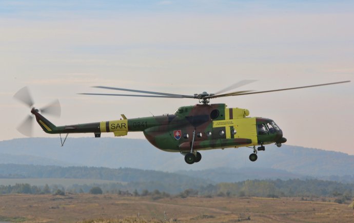 Vrtuľník Mi-17. Foto – TASR