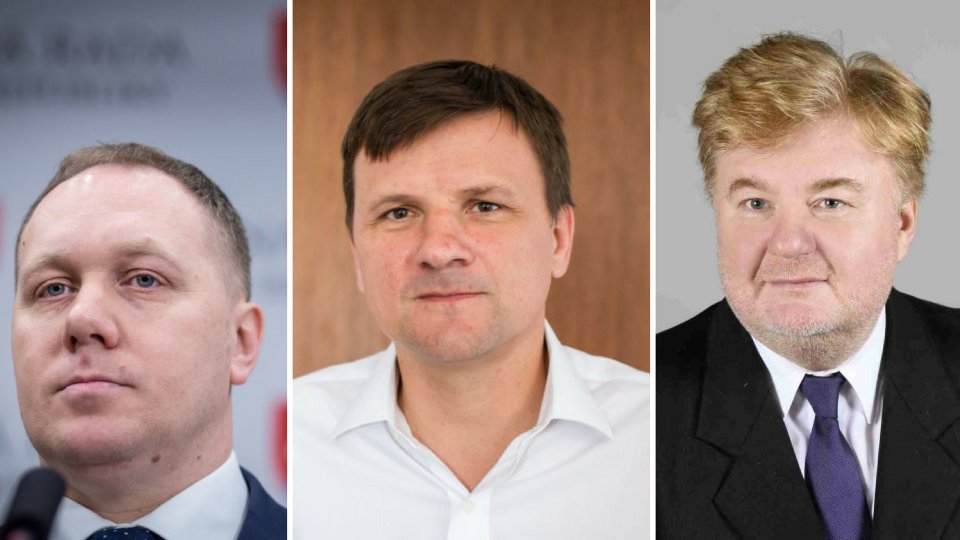 Traja kandidáti na predsedu KDH – Richard Vašečka, Alojz Hlina, Miloslav Hatala. Foto N – Tomáš Benedikovič + Nitra.sk