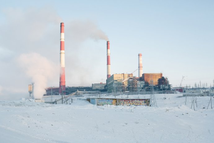 Fabrika na nikel v Norilsku. Foto - Washington Post/ Ksenia Ivanova