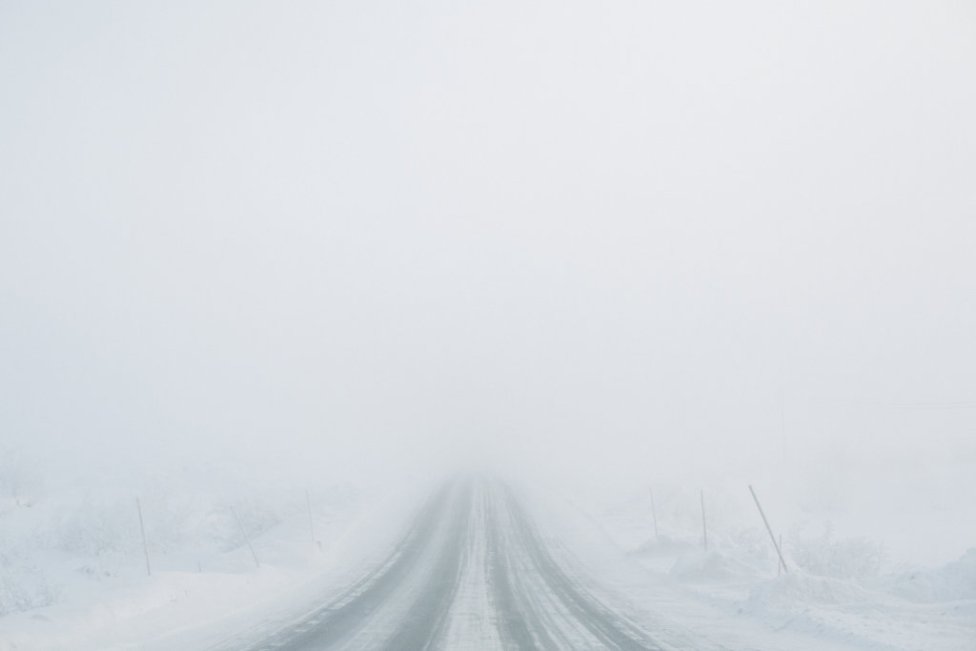 Na ceste medzi Murmanskom a Kirkenesom. Foto – Washington Post/Ksenia Ivanová
