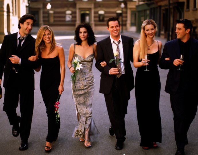 Seriál Priatelia (1994 - 2004). Foto - Warner Bros.