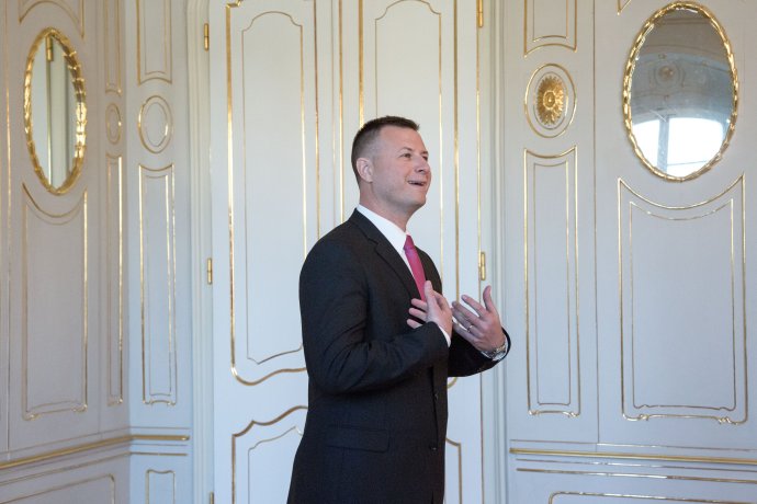 Minister Gábor Gál pri vymenovaní za ministra. Foto N – Tomáš Benedikovič