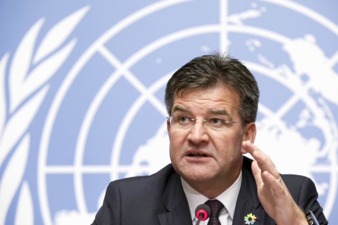 Miroslav Lajčák sa kompaktu venoval aj ako predseda 72. Valného zhromaždenia OSN. Jeho podporu považuje za principiálnu vec. Foto – TASR/AP