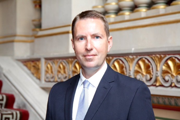 Britský veľvyslanec na Slovensku Andrew Garth. Foto – Britská ambasáda na Slovensku
