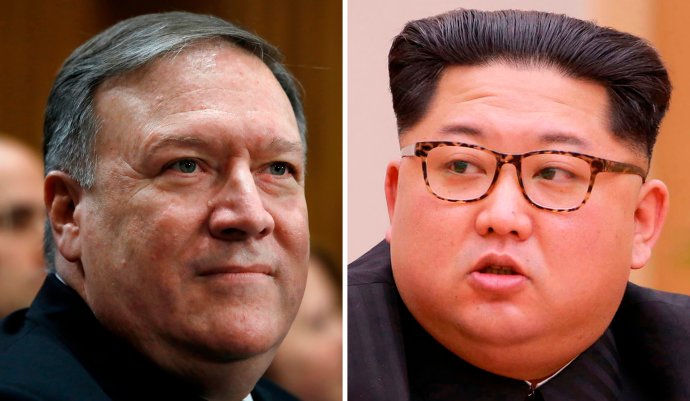 Mike Pompeo a Kim Čong-un sa podľa denníka Washington Post stretli počas Veľkej noci. Foto – TASR/AP