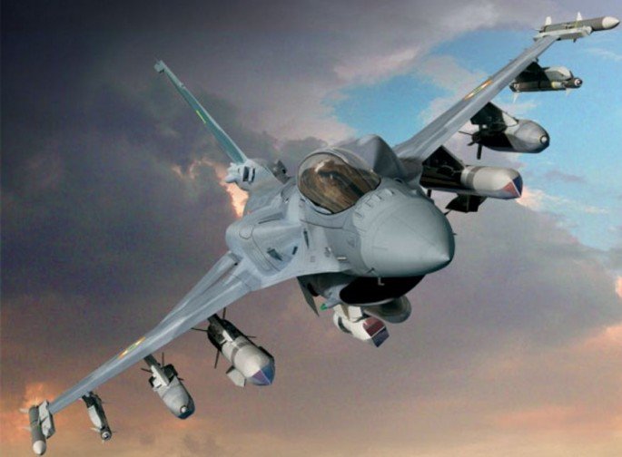 Vizualizácia F-16V. Foto - Lockheed