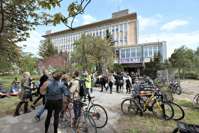 1. máj 2017 - deň otvorených ateliérov v bratislavskej Novej Cvernovke. Foto - Peter Gall