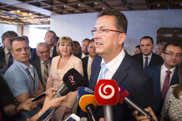 Martin Glváč v Národnej rade. foto - TASR