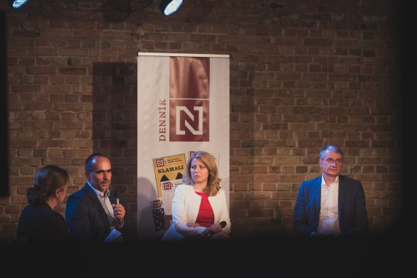 Diskusia Denníka N: Kto bude nový Kiska? Foto N - Peter Kováč.