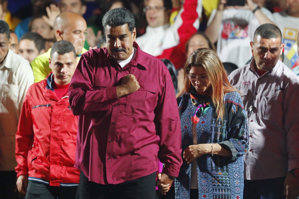 Maduro po volebnom víťazstve. Foto - ap