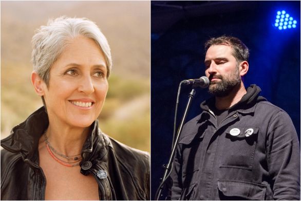 Joan Baez a Juraj Benetin. Foto – Proper Records a N, Tomáš Benedikovič