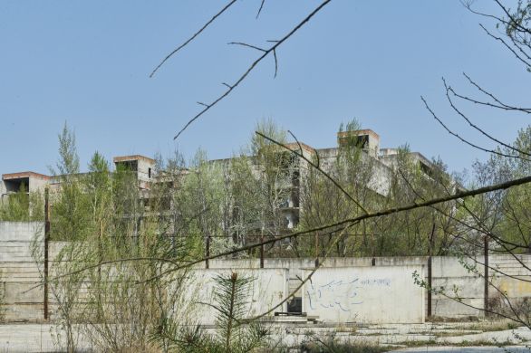 Rozostavaná nemocnica Rázsochy. Foto - Tasr