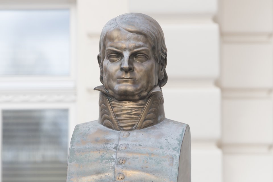 Busta Jozefa Dekreta Matejovie v Banskej Bystrici. Foto – TASR
