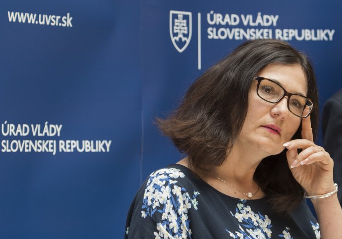 Ministerka školstva Martina Lubyová. Foto – TASR