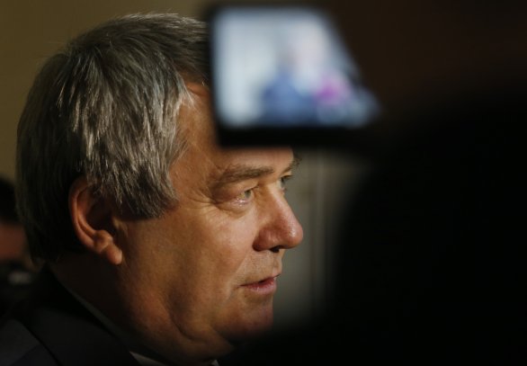 Predseda KSČM Vojtěch Filip. Foto - TASR