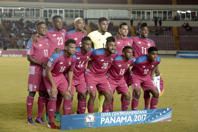 Futbalisti Panamy v januári 2017, keď bol ešte Amílcar Henríquez nažive. Foto - AP