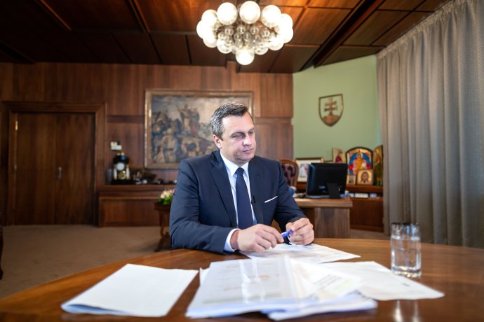 Predseda SNS Andrej Danko. Foto N - Tomáš Benedikovič