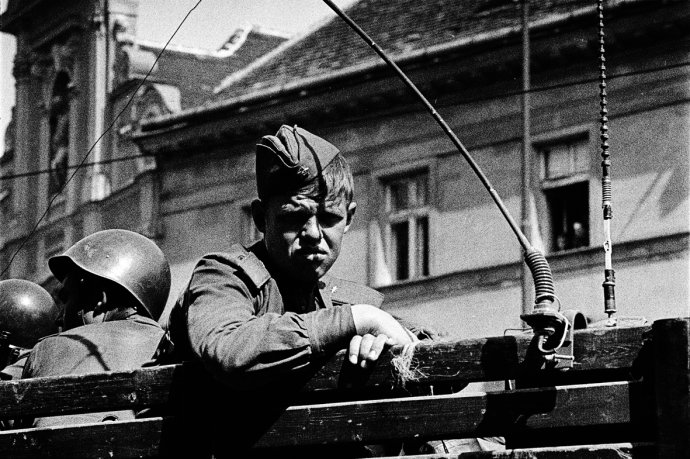 Vojak sovietskej armády. Foto © Ladislav Bielik