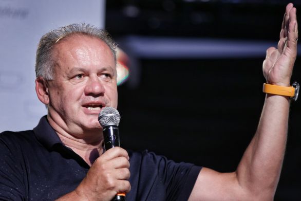 Andrej Kiska na Pohode. Foto N – Tomáš Benedikovič