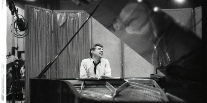 V roku 1958. Foto – Don Hunstein /Leonard Bernstein.com