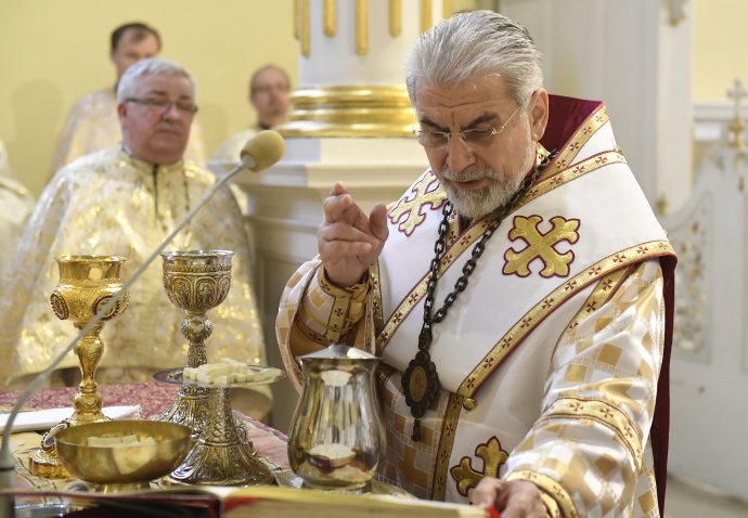Emeritný gréckokatolícky biskup Milan Chautur. Foto – TASR
