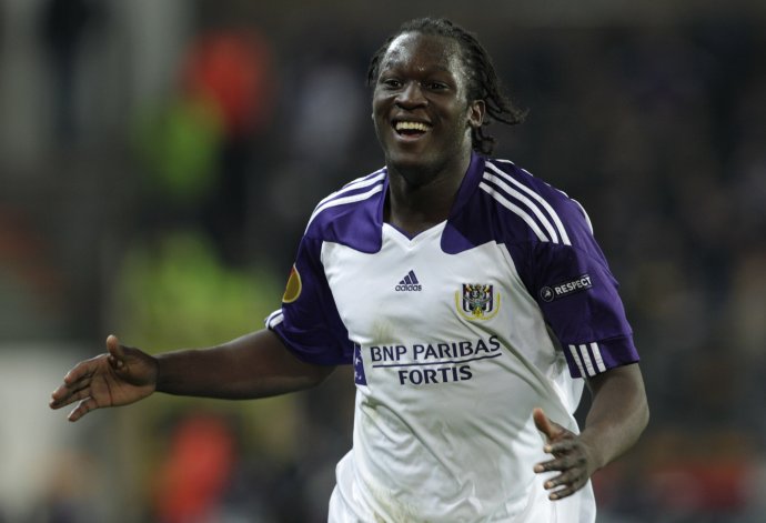 Odchovancom Anderlechtu je aj Romelu Lukaku, fotografia je z roku 2010. Foto - archív tasr/ap