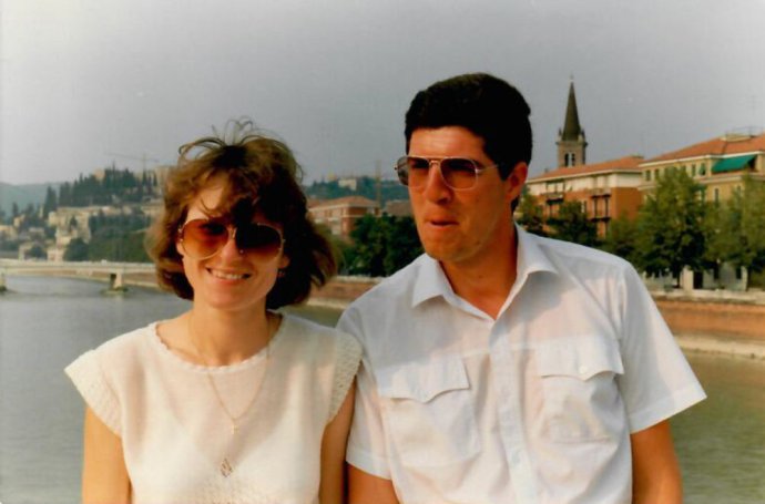 Béla Bugár s manželkou. Foto - belabugar.sk