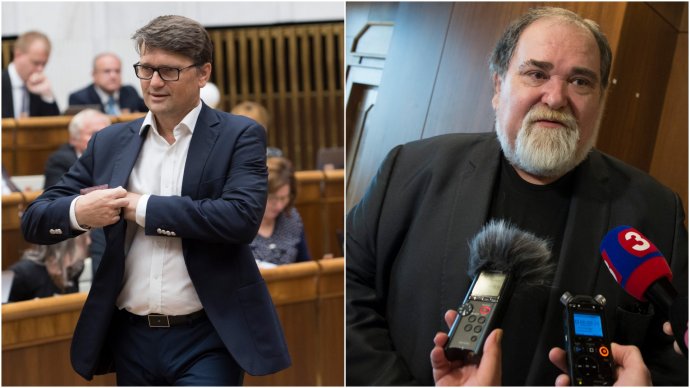 Marek Maďarič a Miroslav Číž. Foto – TASR