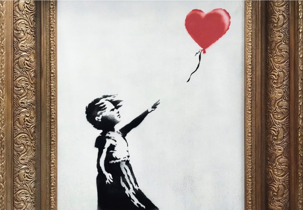 Banksy - Girl with Balloon (2006)