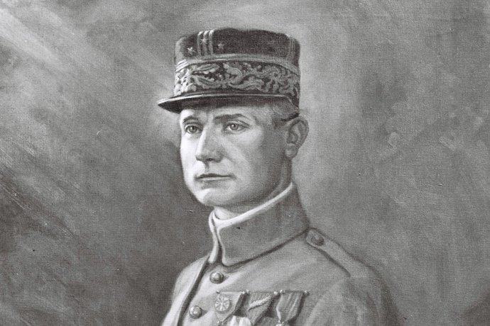 Milan Rastislav Štefánik na olejomaľbe maliara Ivana Žabotu. Zdroj: archív TASR