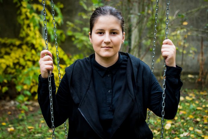Ukrajinská aktivistka Vitalina Kovalová. Foto N – Vladimír Šimíček
