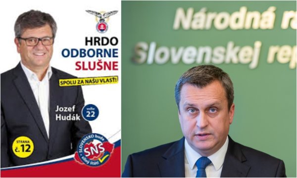 Jozef Hudák a Andrej Danko. Foto N – Tomáš Benedikovič a SNS