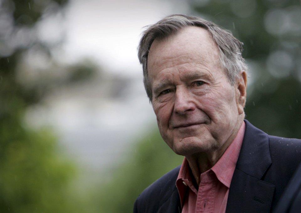 George H. W. Bush. Foto - archív AP