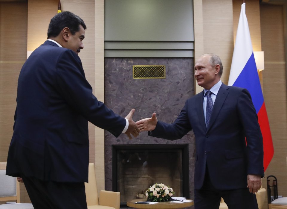 Maduro a Putin. Foto - TASR/AP