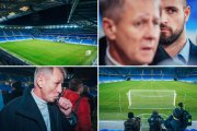 Národný futbalový štadión je hotový, Kmotríkovci ho ukázali novinárom (fotogaléria)