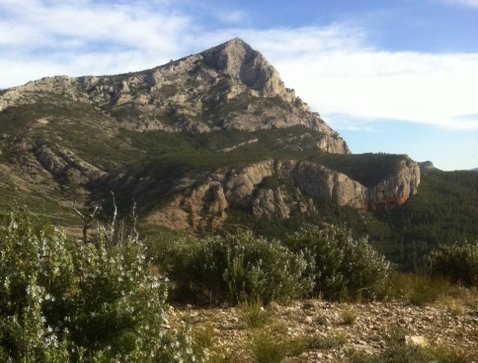 Hora Sainte-Victoire. Foto - Jana Beňová