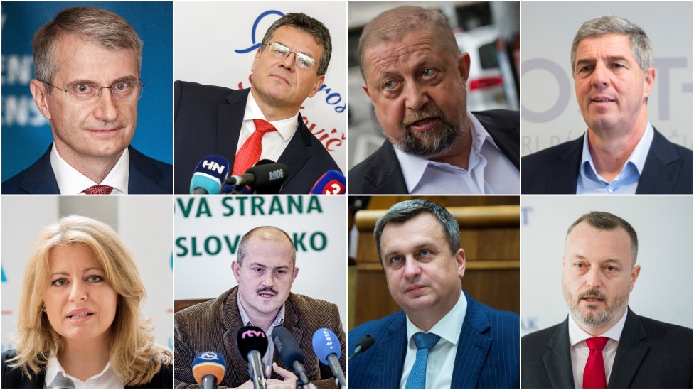 Prezidentskí kandidáti. Foto - TASR