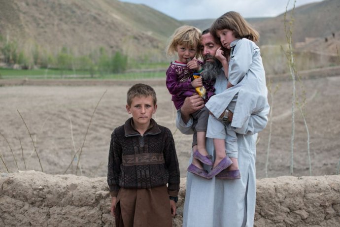 Sergej Krasnoperov našiel v Afganistane novú rodinu, prijal islam a miestny spôsob života. Foto - Alexej Nikolajev