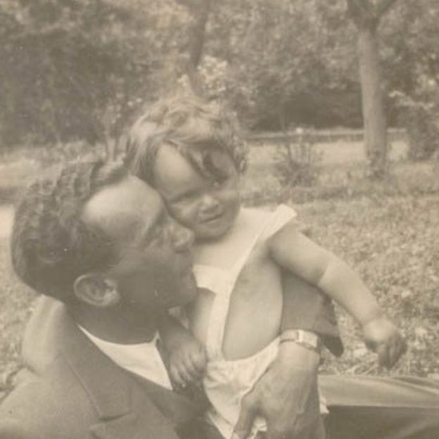 Thomas Buergenthal s otcom, jún 1935. Foto - archív T. B.