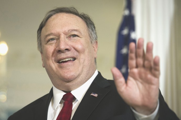 Mike Pompeo (55). Foto - TASR/AP