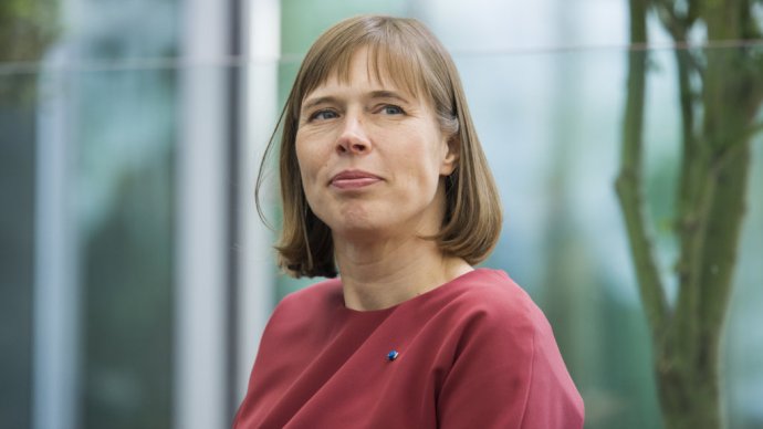 Prezidentka Estónskej republiky Kersti Kaljulaidová. Foto - TASR/AP